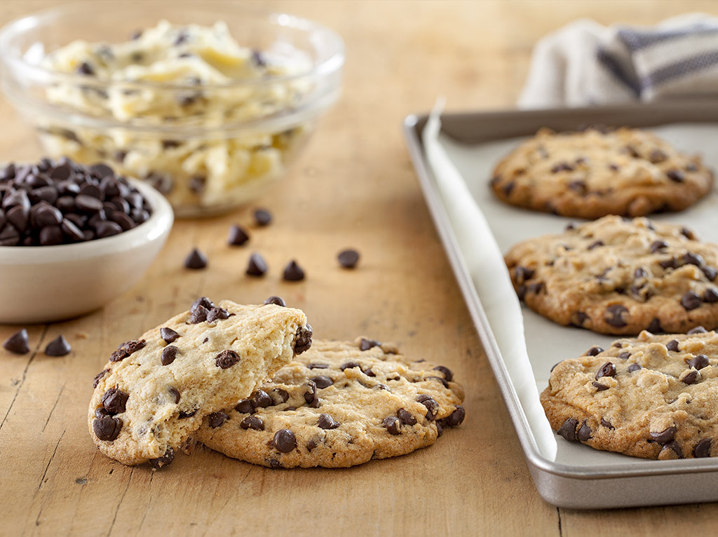 Cookies con chips de chocolate